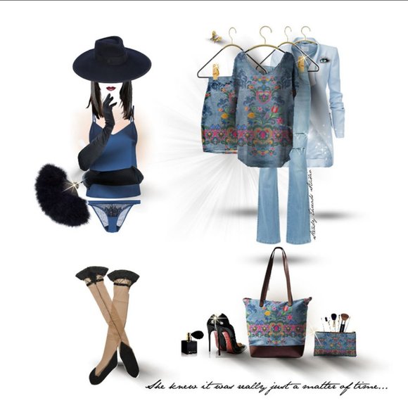 Fashion Note Card, Blank Greeting, or Invitation - Picture 2 of 6